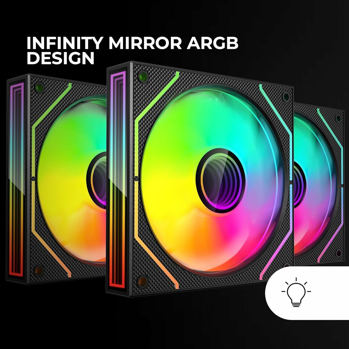 Ventola per CPU Tacens TACMARS-MF3DPROKIT Ø 12 cm