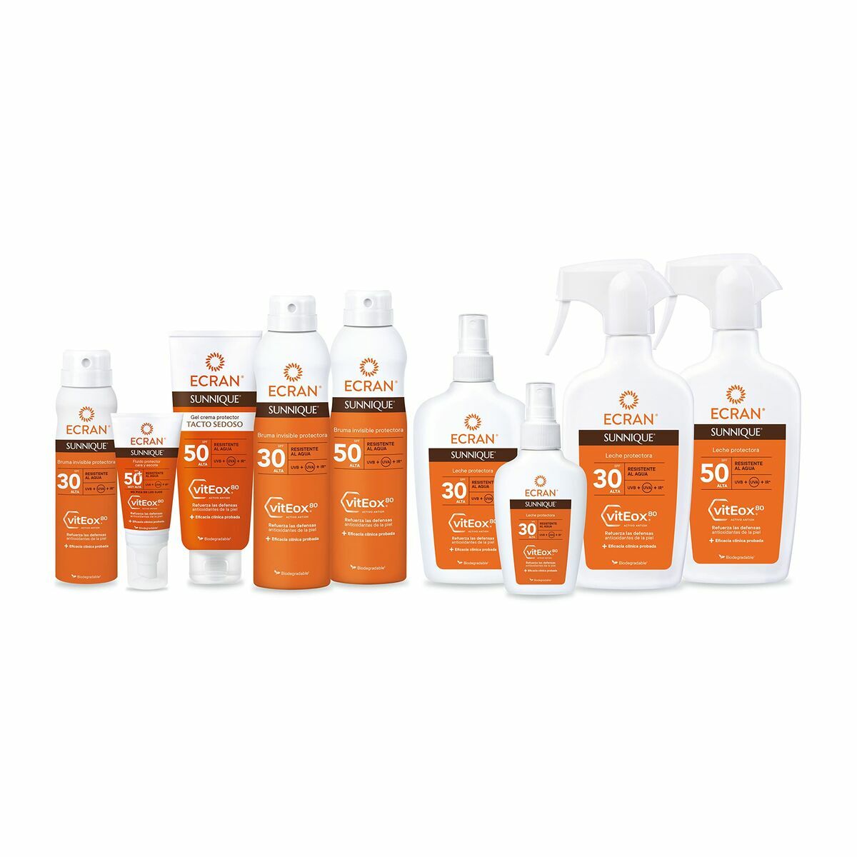 Leche Solar Ecran 100 ml Blanco Spray