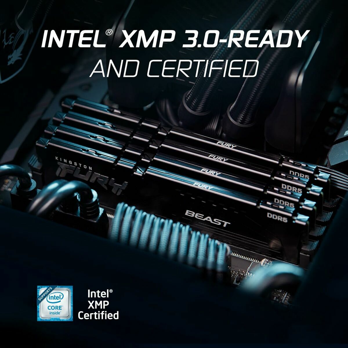 RAM-minne Kingston KF560C30BBEK2-64 64 GB DDR5 SDRAM DDR5 cl30