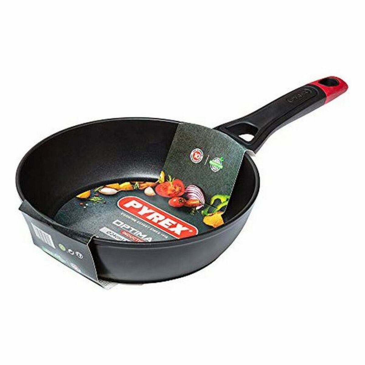 Antiaanbakpan Pyrex Optima+ Metaal