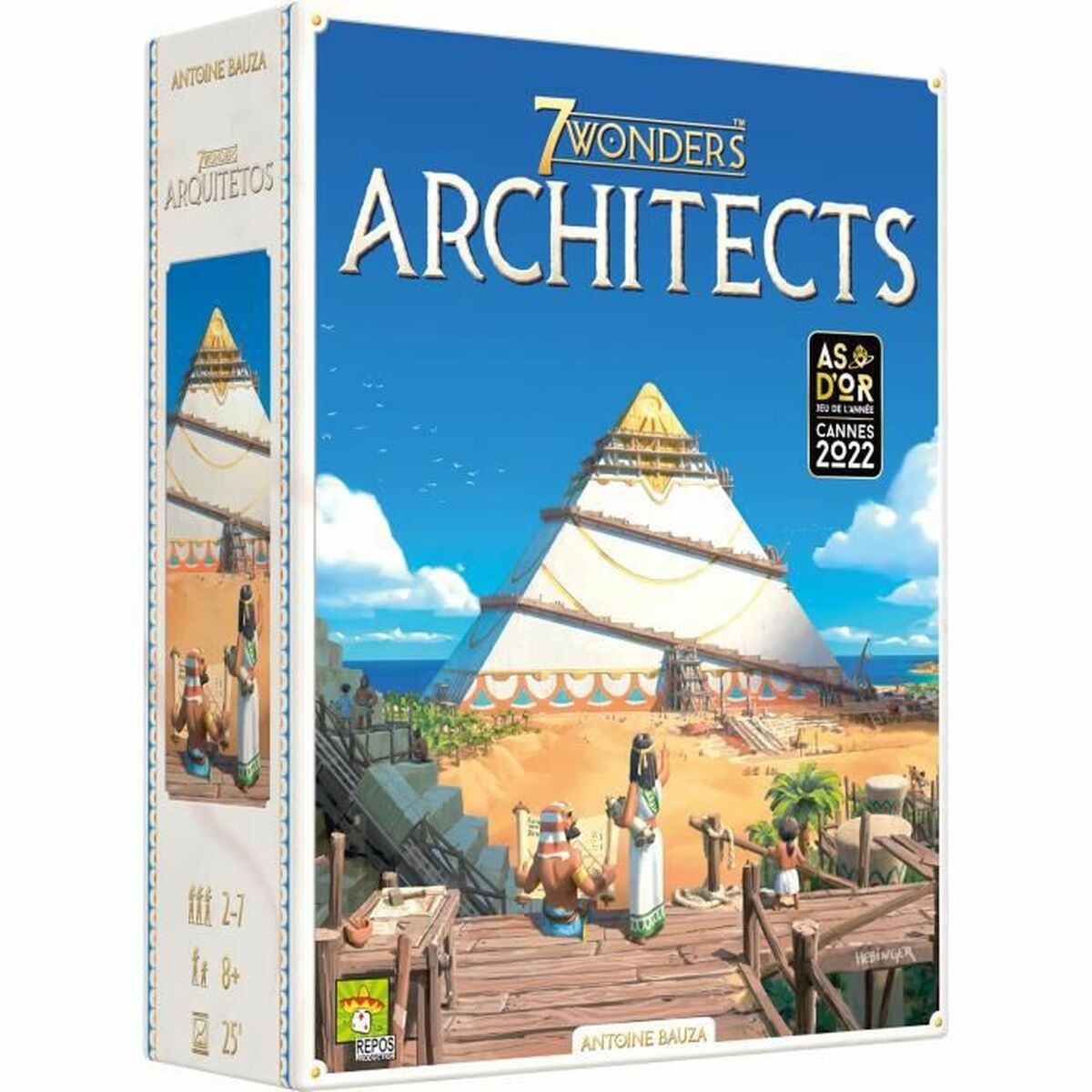 Board game Asmodee 7 Wonders: Architects