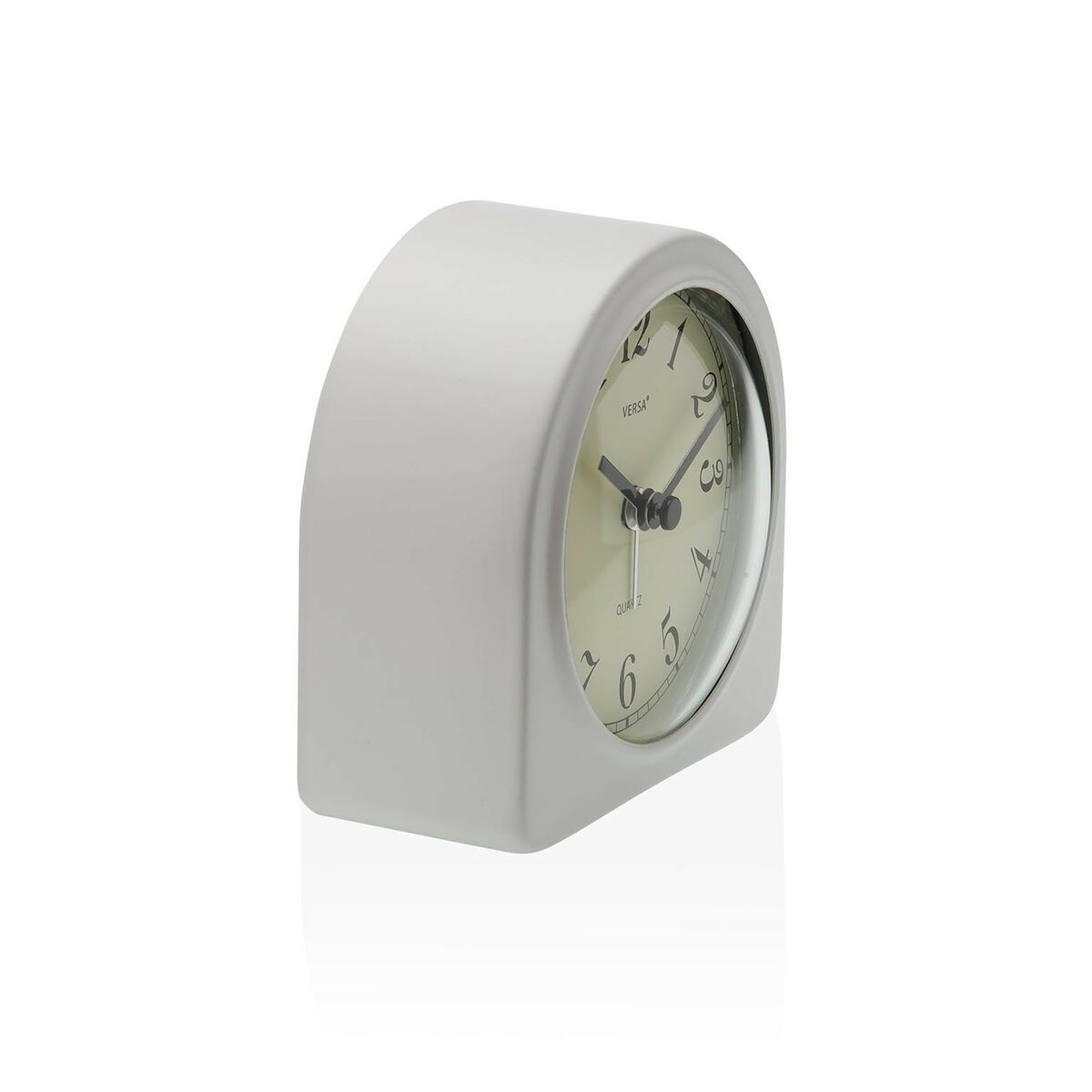 Table clock Versa Luxa White