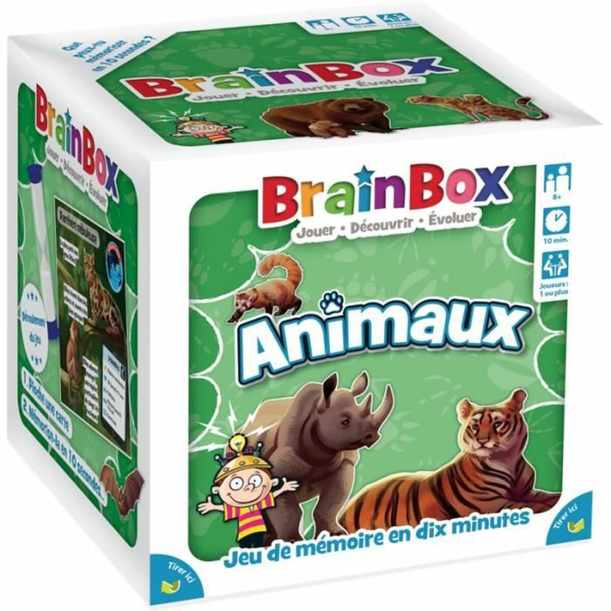 Pedagogisk Spill Asmodee BrainBox - Animales