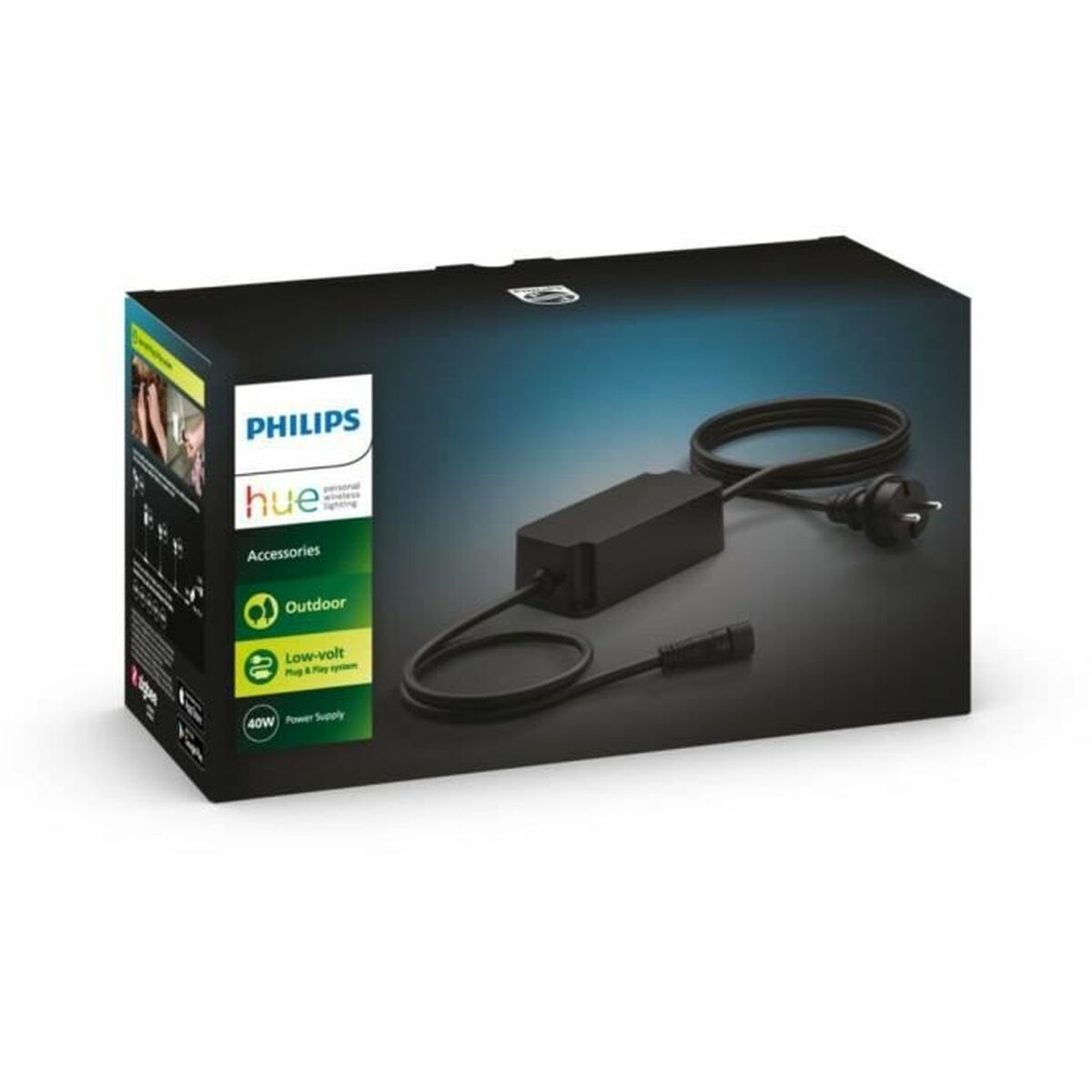 Interruptor Philips 40 W Preto