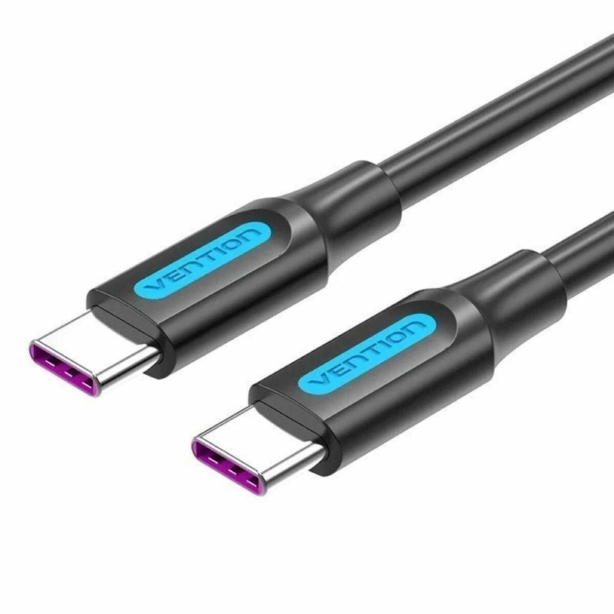 USB-kabel Vention COTBD Sort 50 cm