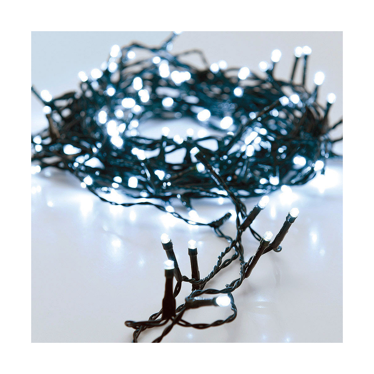 LED-lichtkrans 12 m Groen