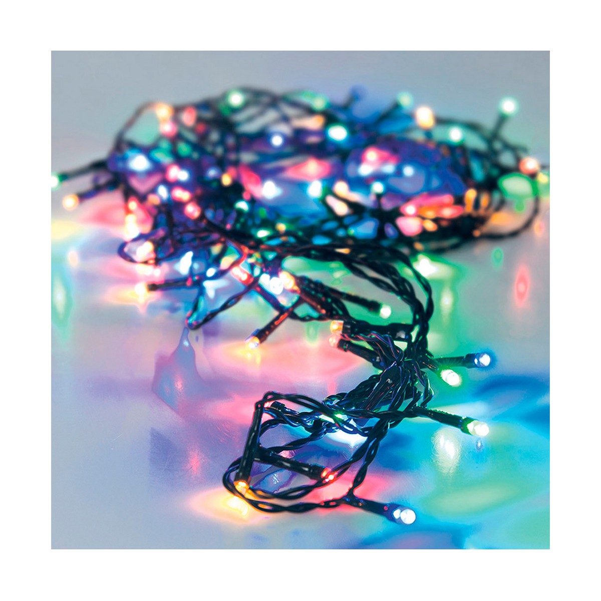 LED-krans Multicolour 9 m