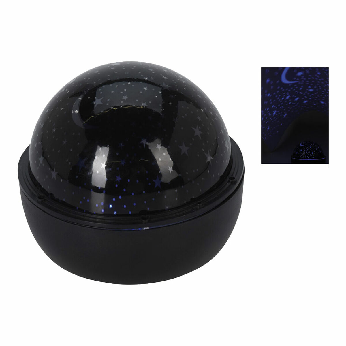 LED Stjerne Projektor Lifetime Sort Plastik
