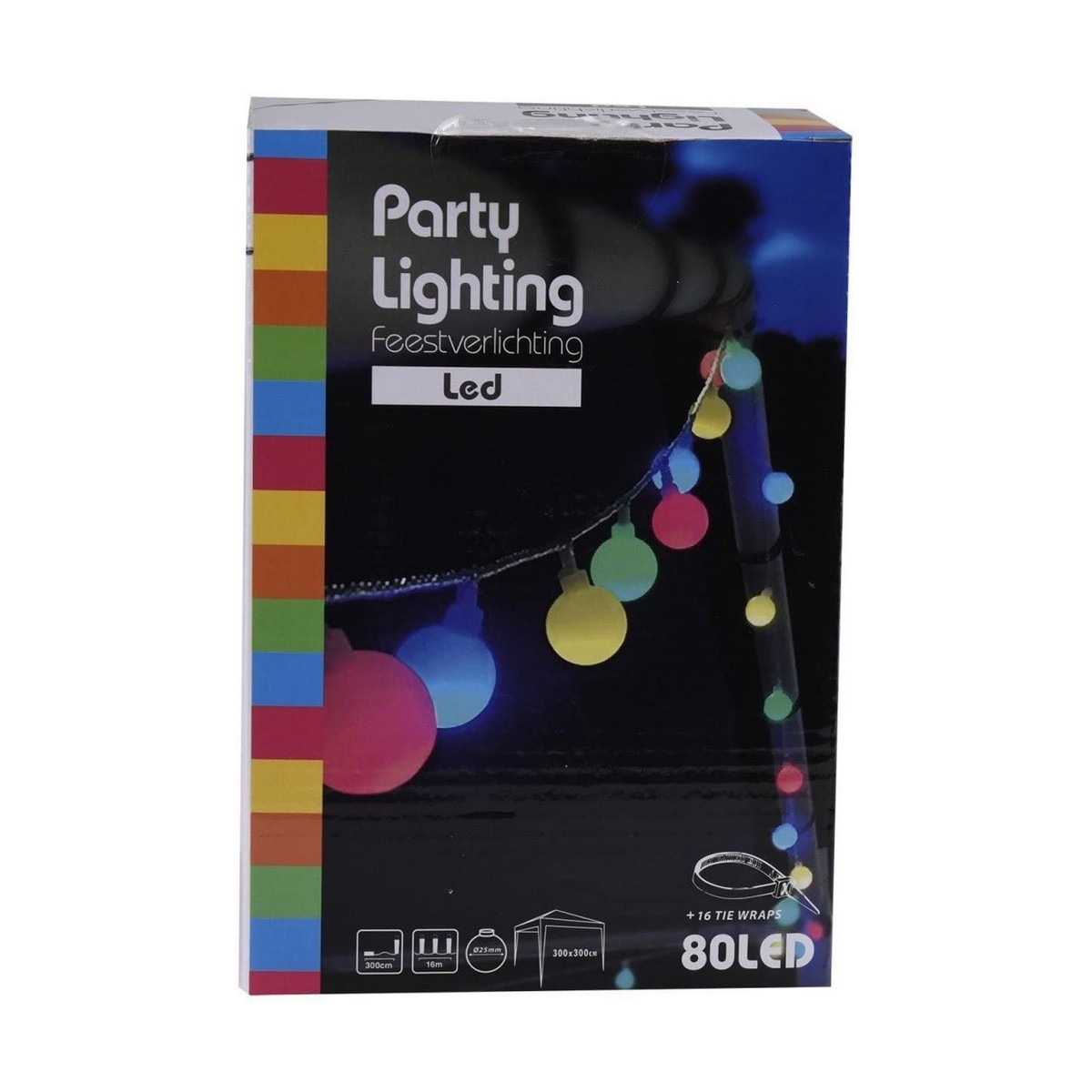 LED-lichtkrans Party Lighting Multicolour
