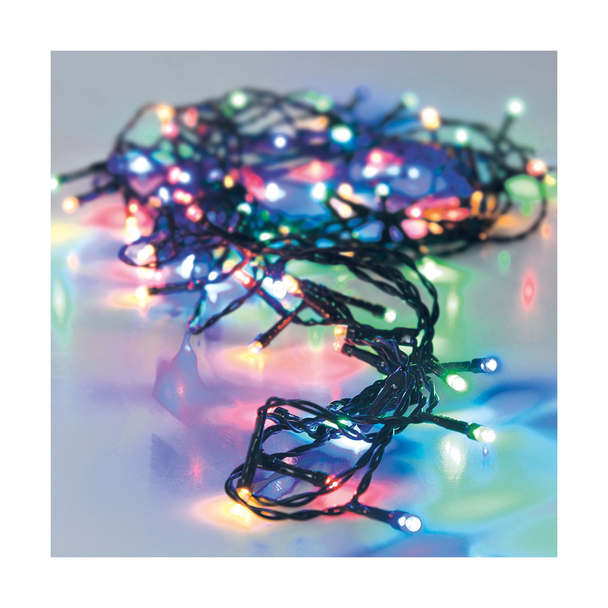 LED-lichtkrans Multicolour 16,5 m