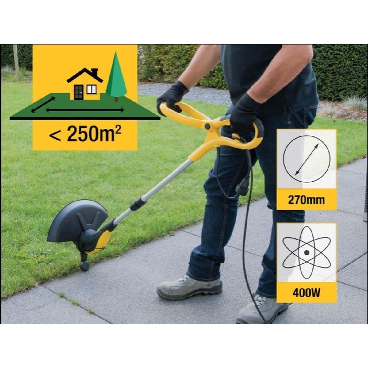 Taille-bordures Powerplus 400 W