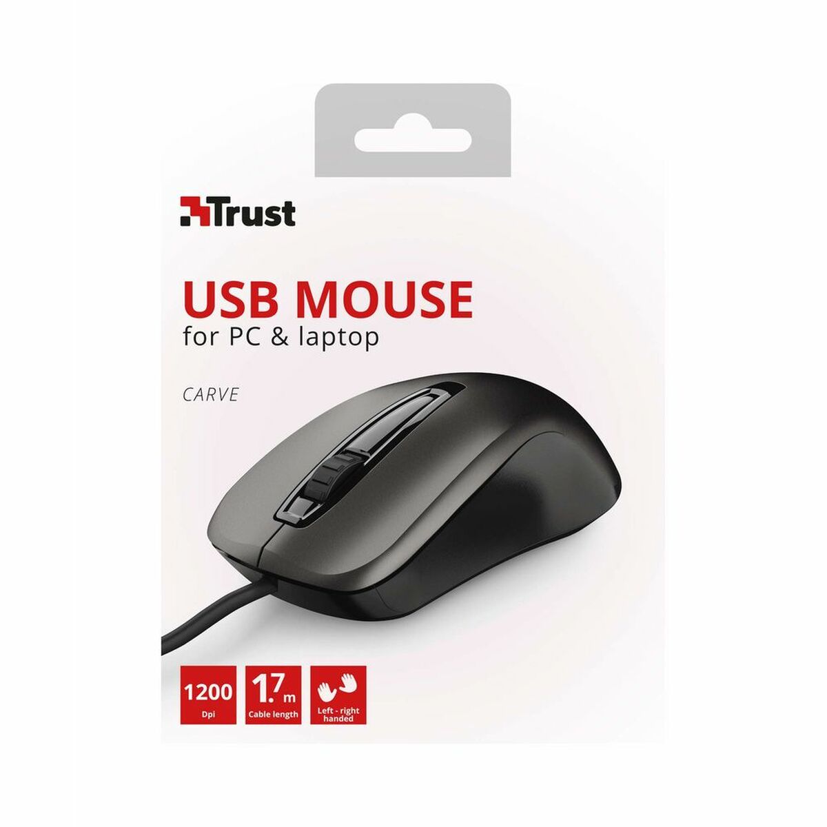Mouse Optic Trust 23733 Negru