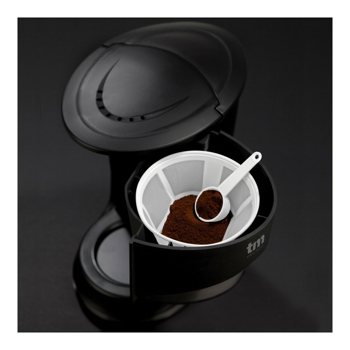 Drip Coffee Machine TM Electron Sort 800 W