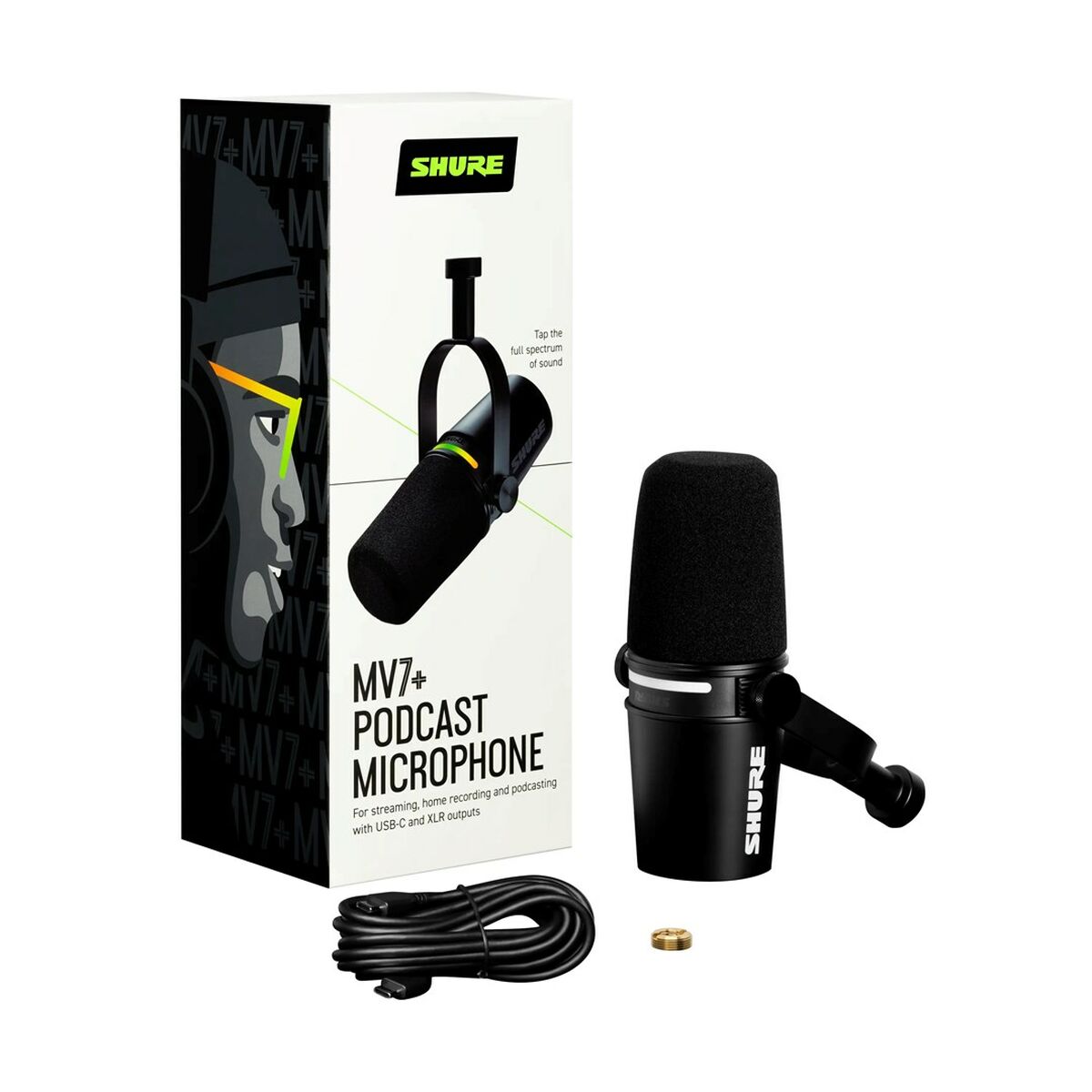 Microfon dinamic Shure MV7+-K
