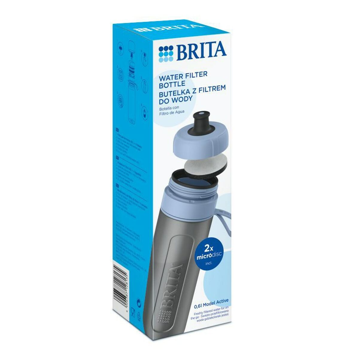 Suodatinpullo Brita 1052250 Sininen 600 ml