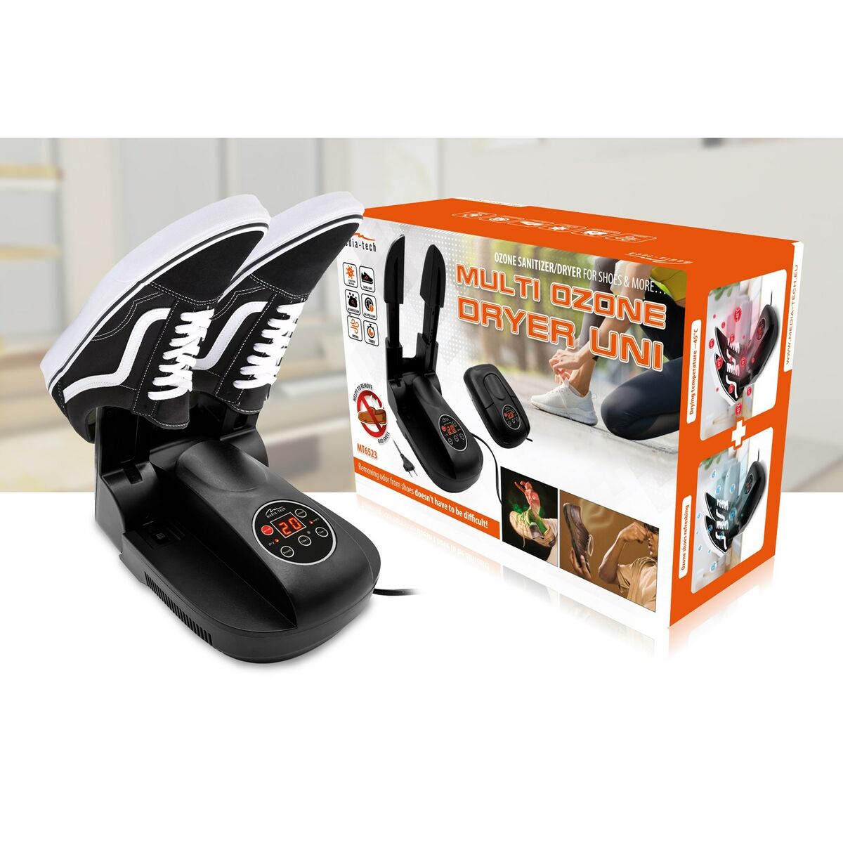 Asciugascarpe Media Tech Multi Ozone Uni MT6523