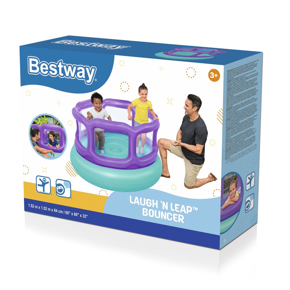 Oppblåsbart slott Bestway