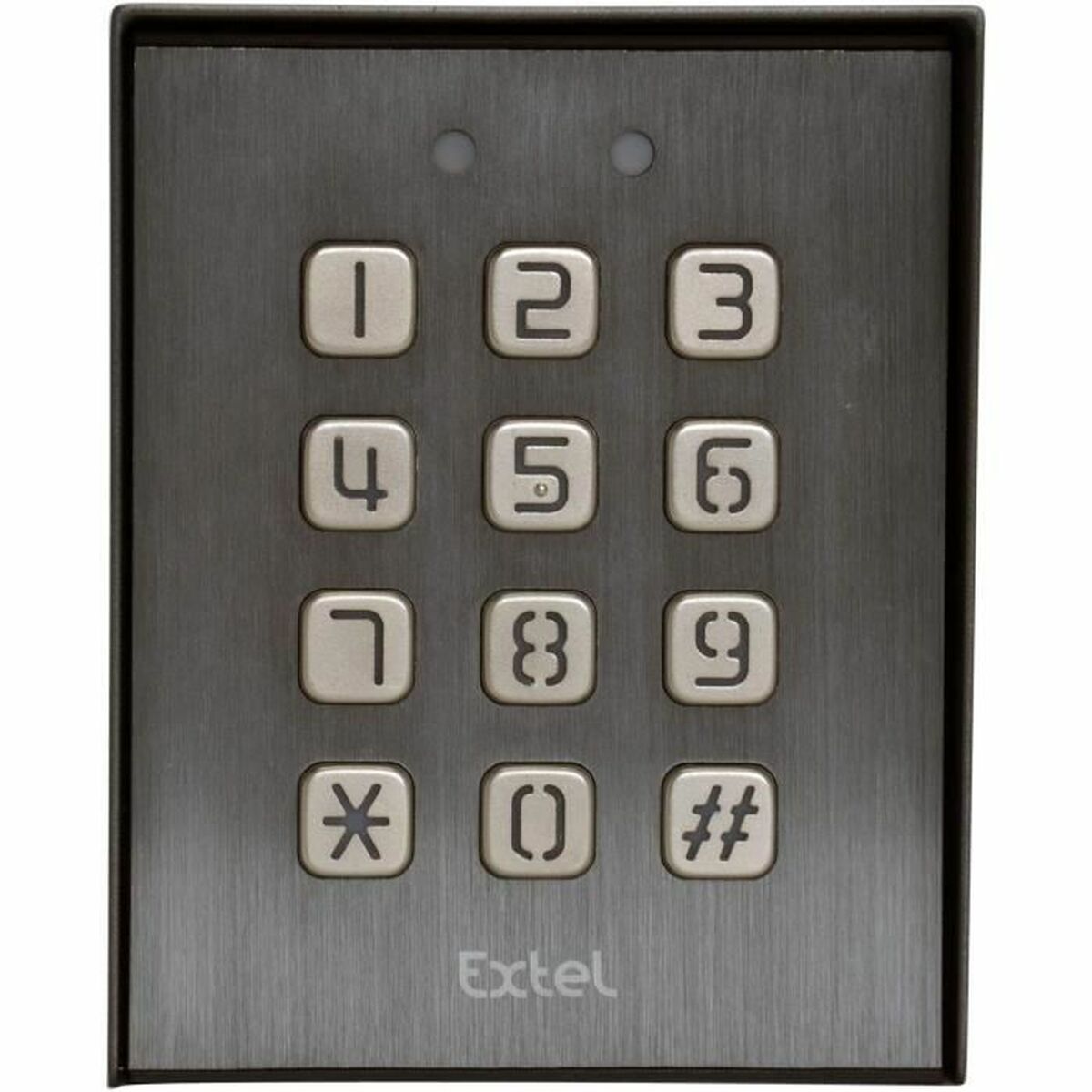 Teclado numérico Extel Cinzento