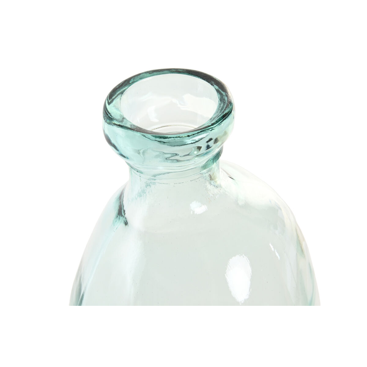 Vaso Home ESPRIT Trasparente Vetro riciclato 22 x 22 x 51 cm