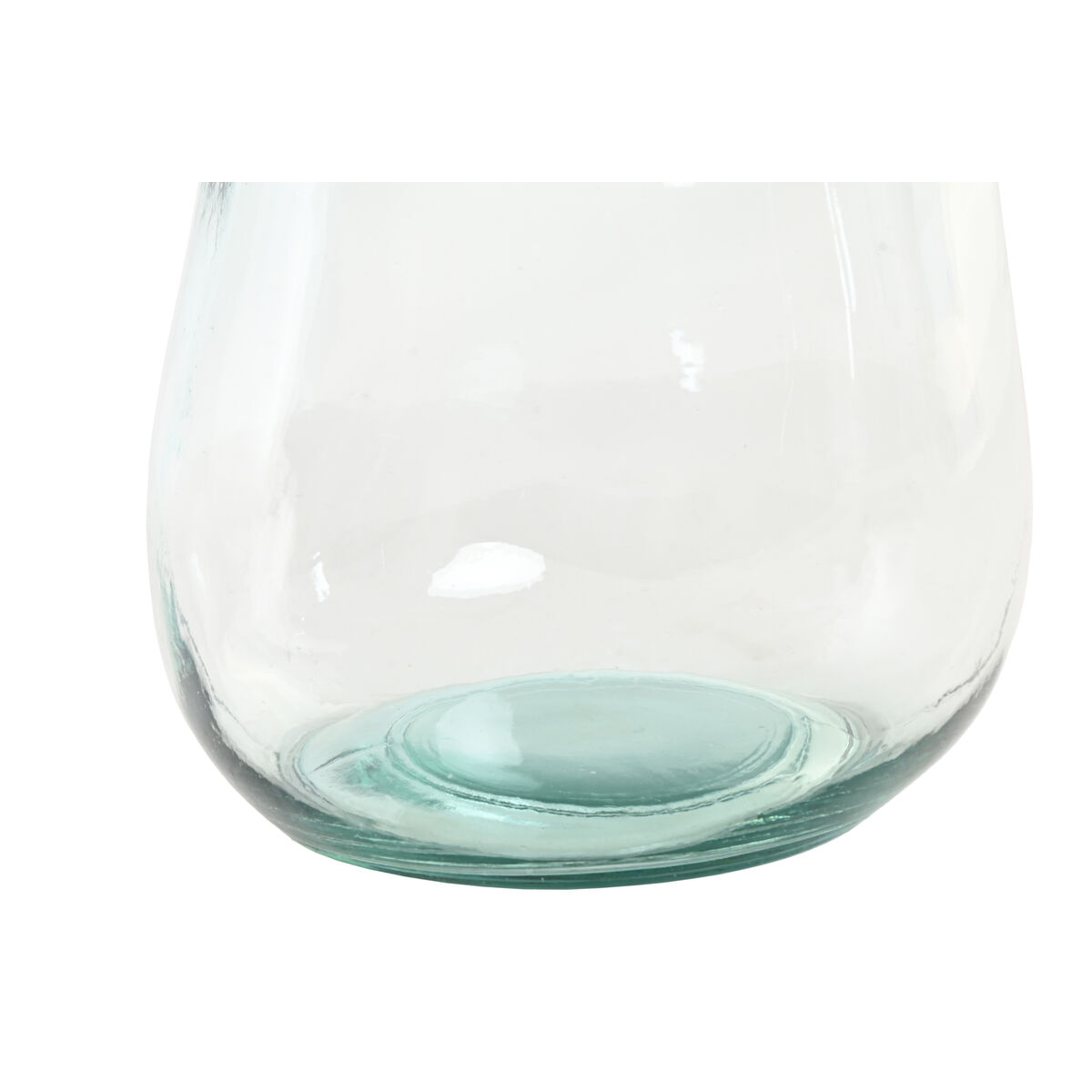 Vaso Home ESPRIT Trasparente Vetro riciclato 22 x 22 x 51 cm