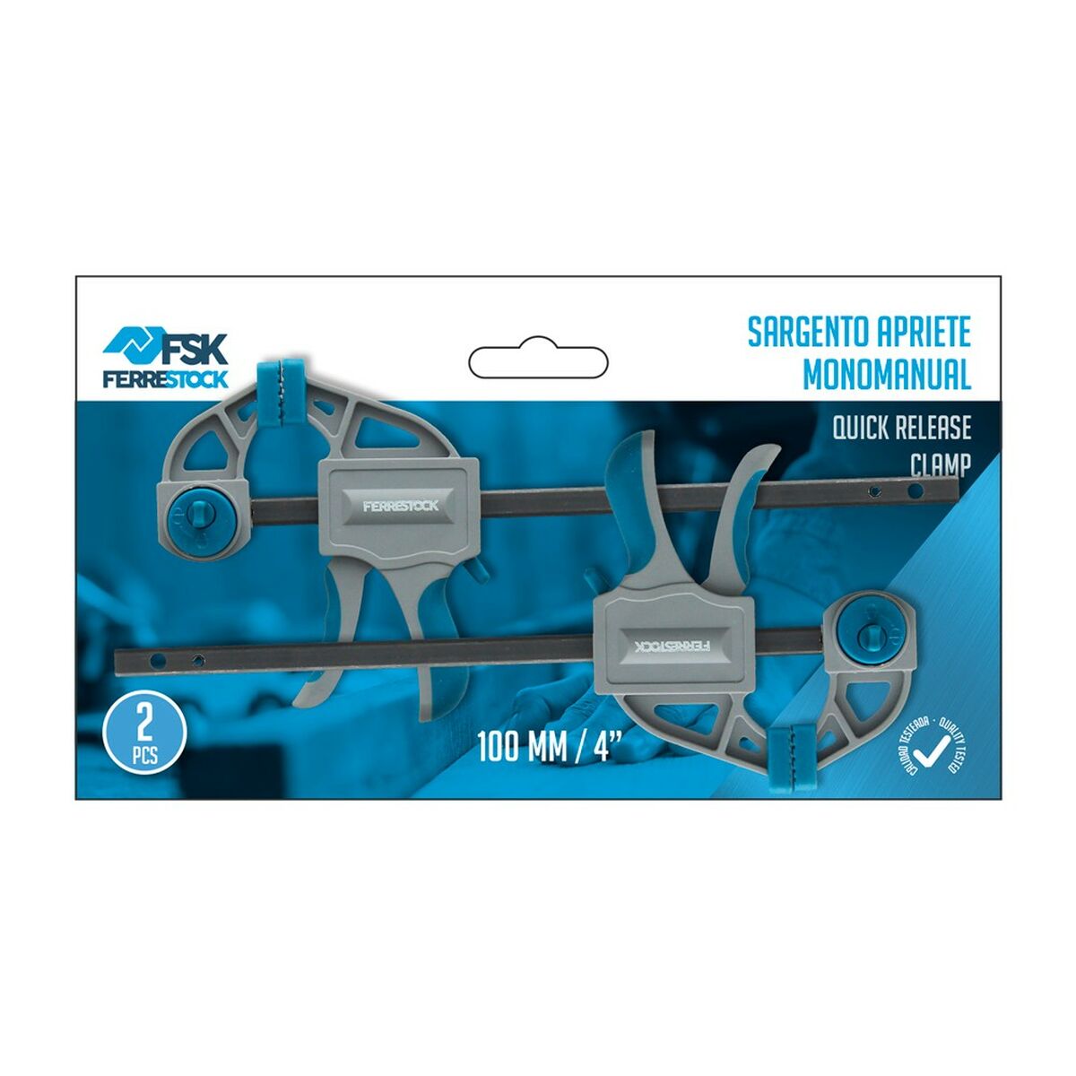 One-hand clamp Ferrestock