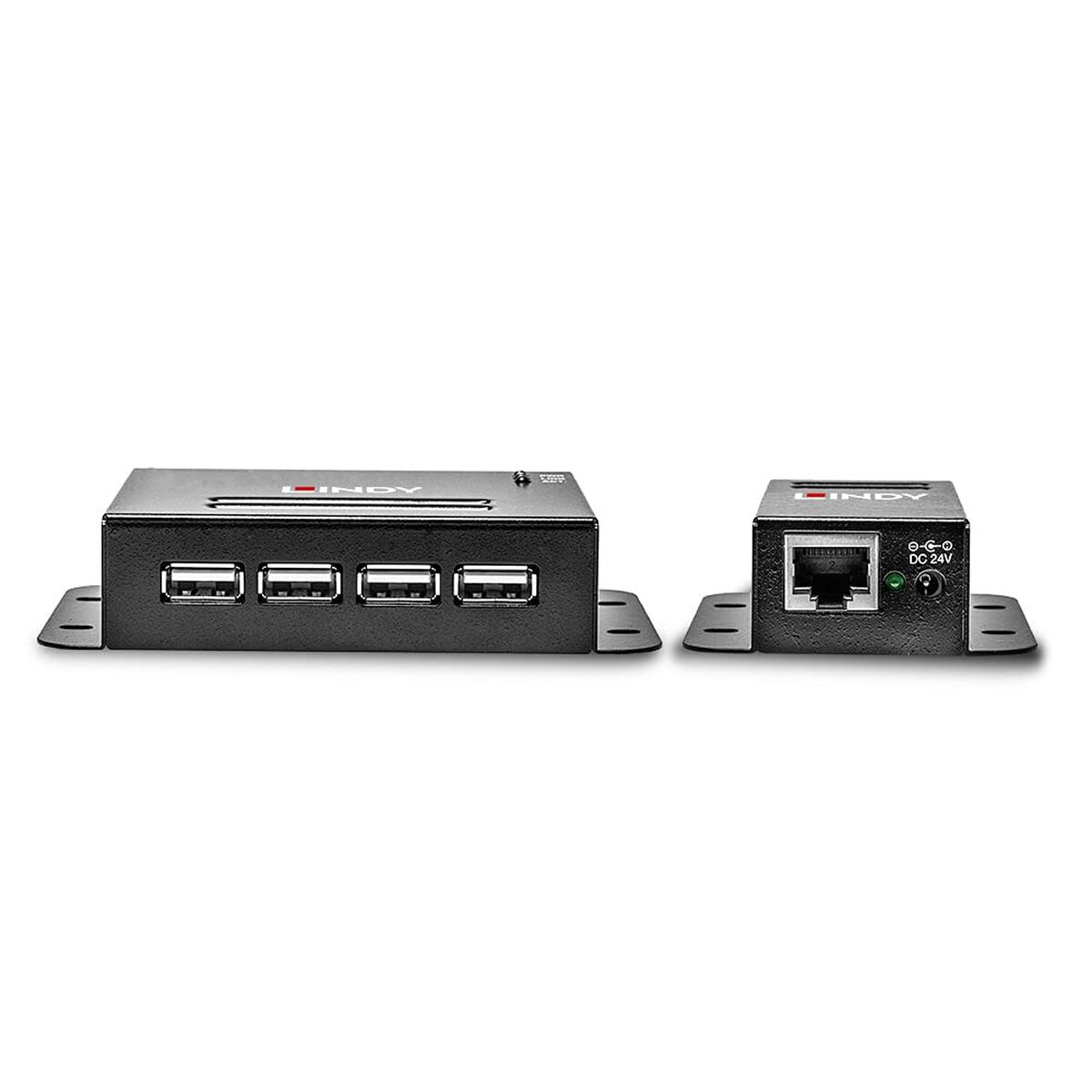 HDMI til DVI-adapter LINDY Sort