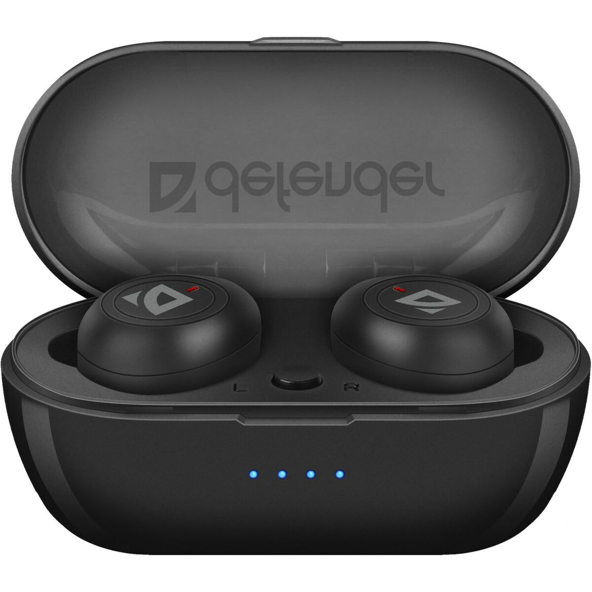 Bluetooth hovedtelefoner Defender Twins 638 Sort