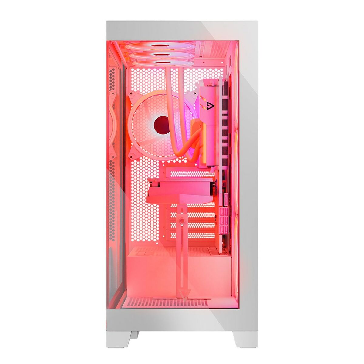 Case computer desktop ATX Modecom Volcano SPACE APEX ARGB Bianco