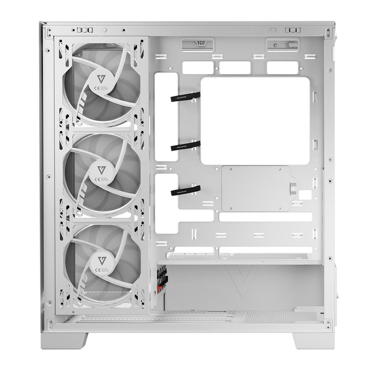 Case computer desktop ATX Modecom Volcano SPACE APEX ARGB Bianco