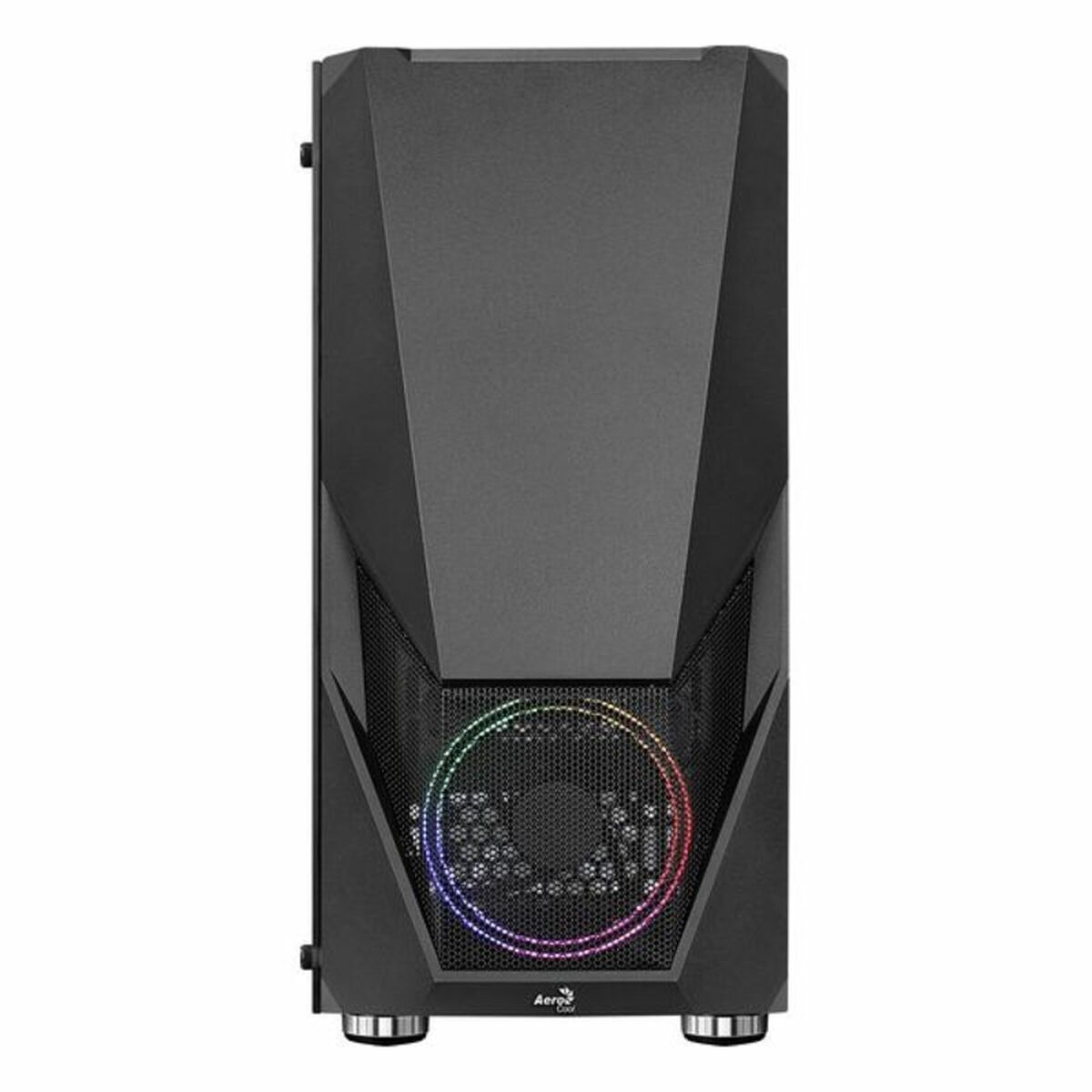 ATX Semi-tower Korpus Aerocool Zauron LED RGB Must