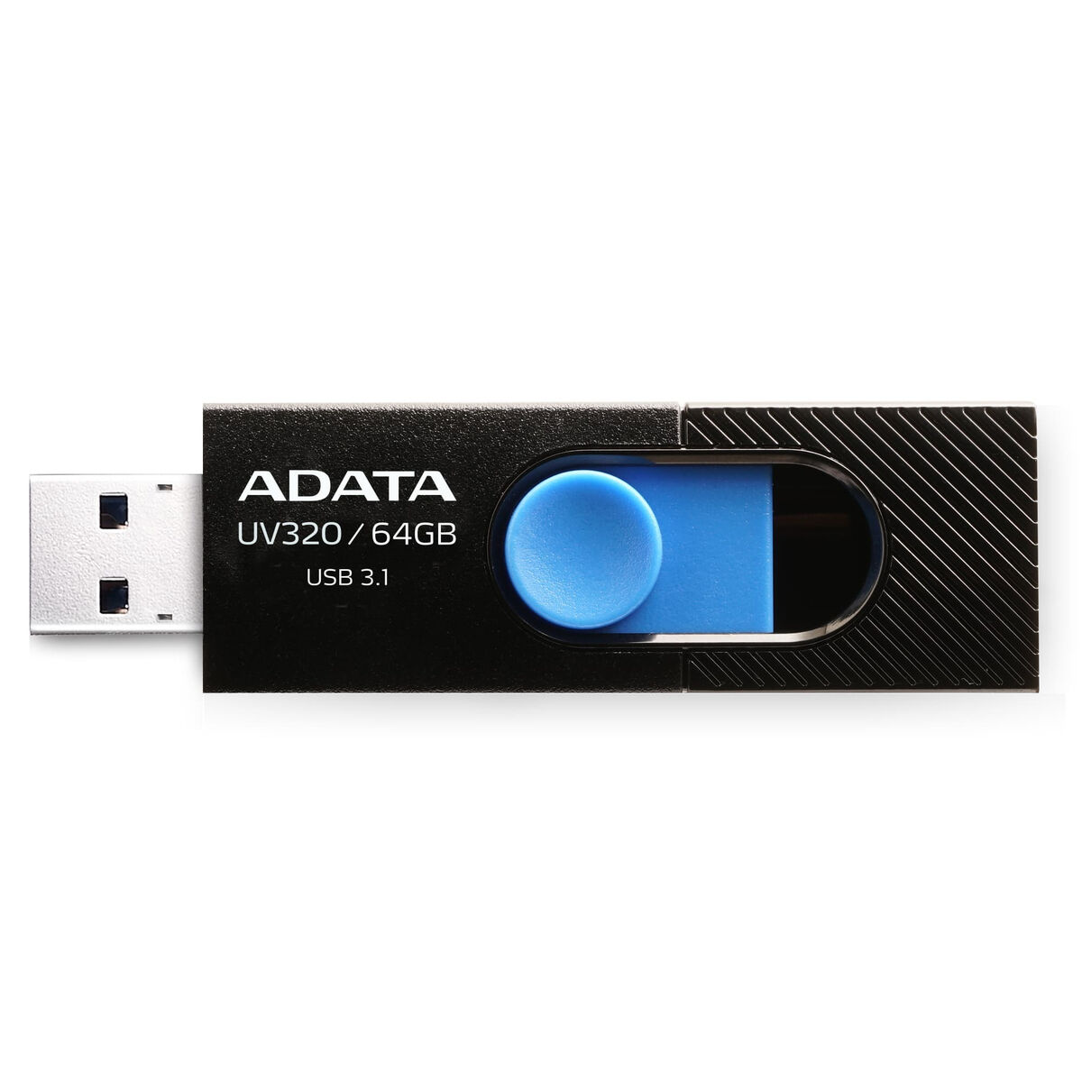 USB-stik Adata UV320 64 GB Sort/Blå
