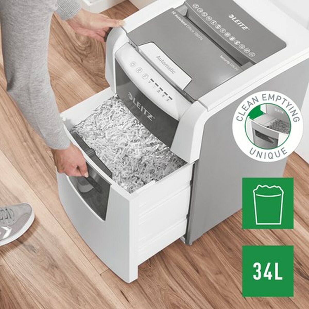 Papierversnipperaar Leitz 80110000