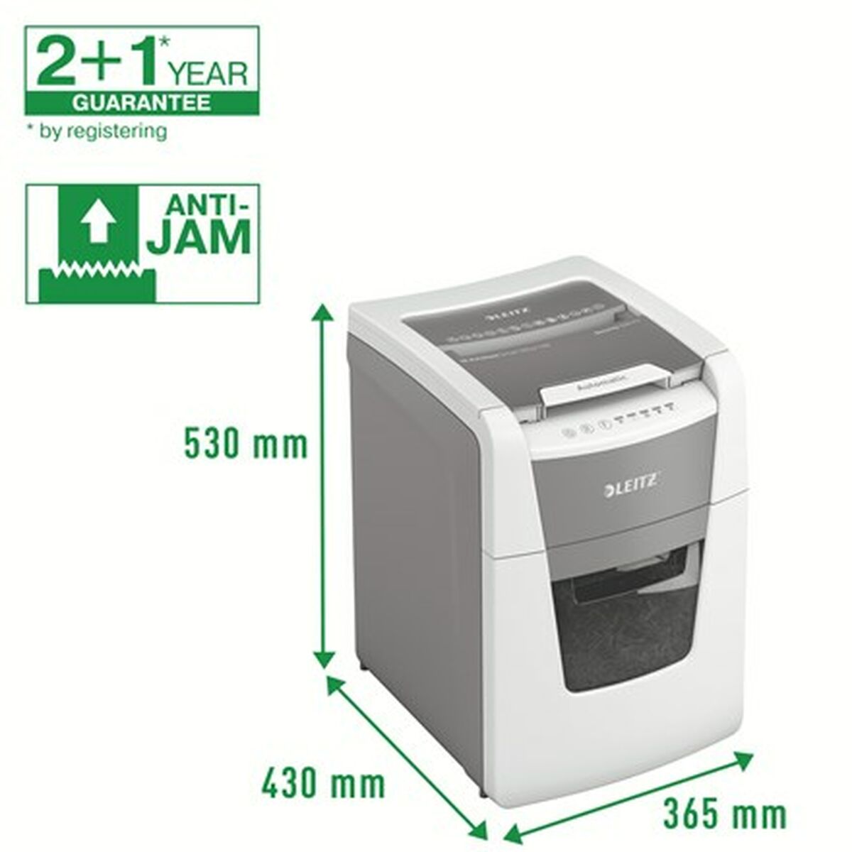 Papierversnipperaar Leitz 80110000