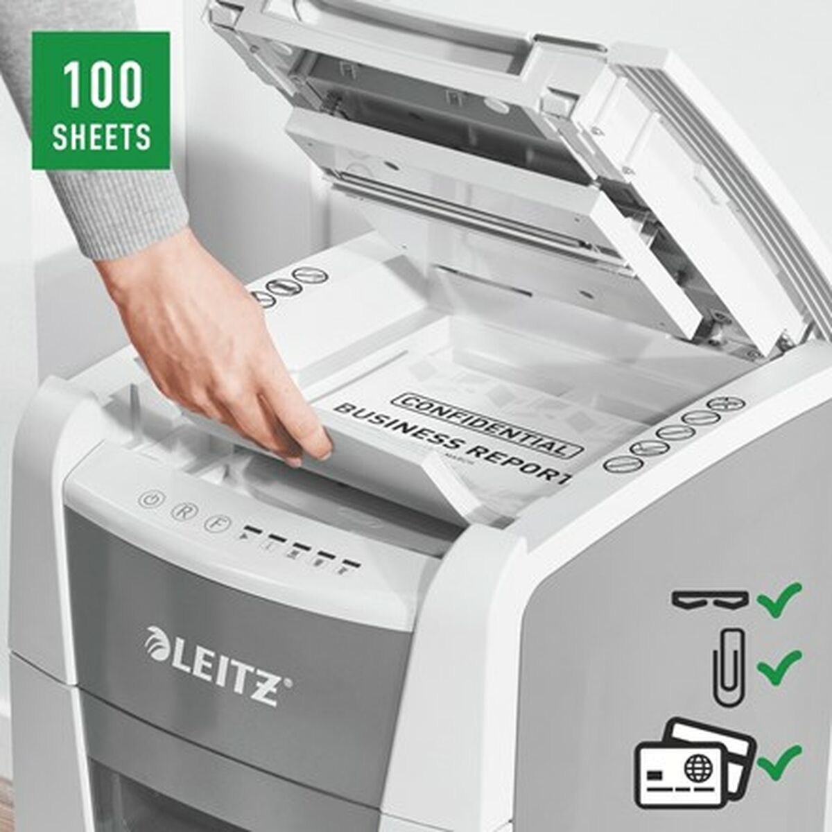 Papierversnipperaar Leitz 80110000