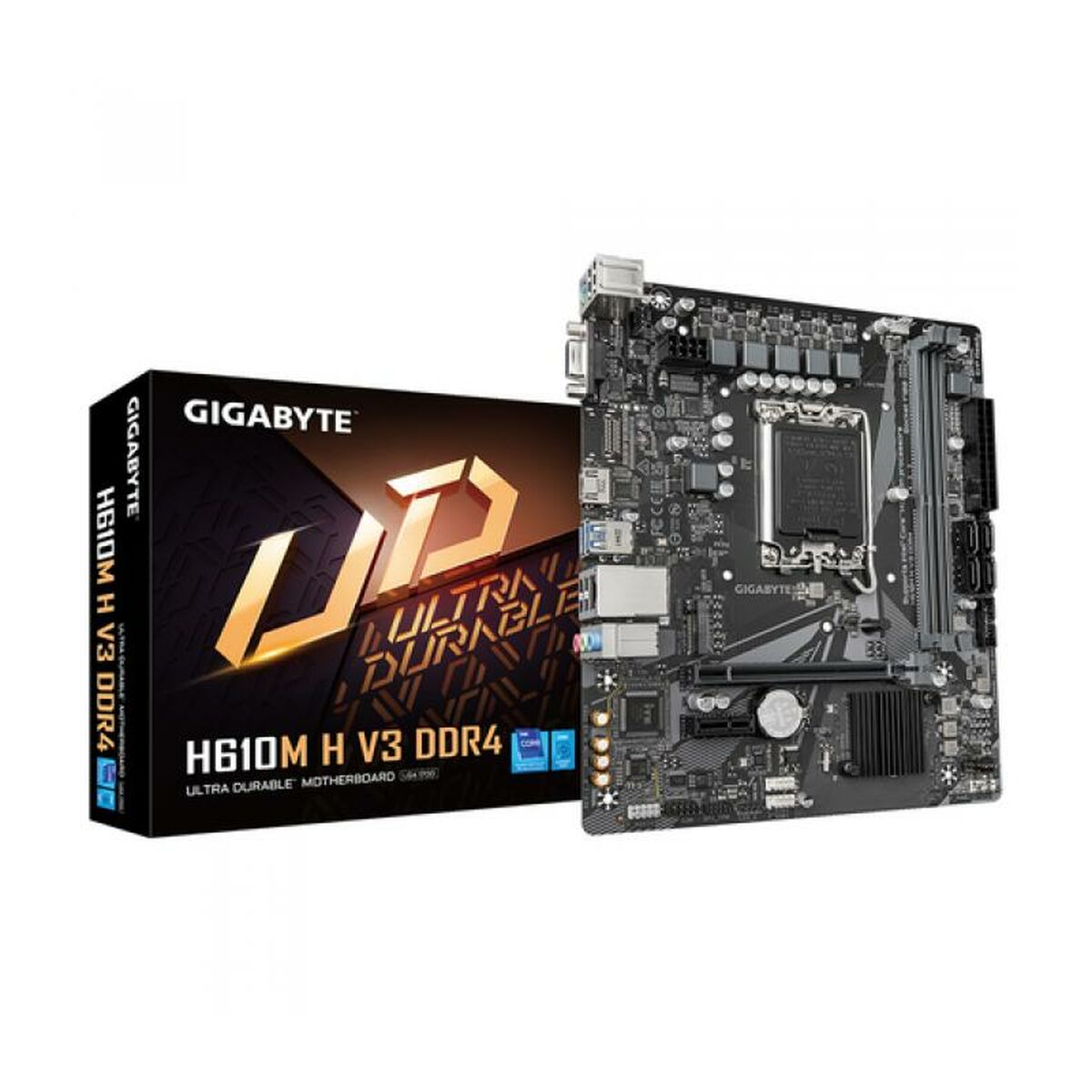 Motherboard Gigabyte H610M H V3 DDR4 LGA 1700 INTEL H610 EXPRESS