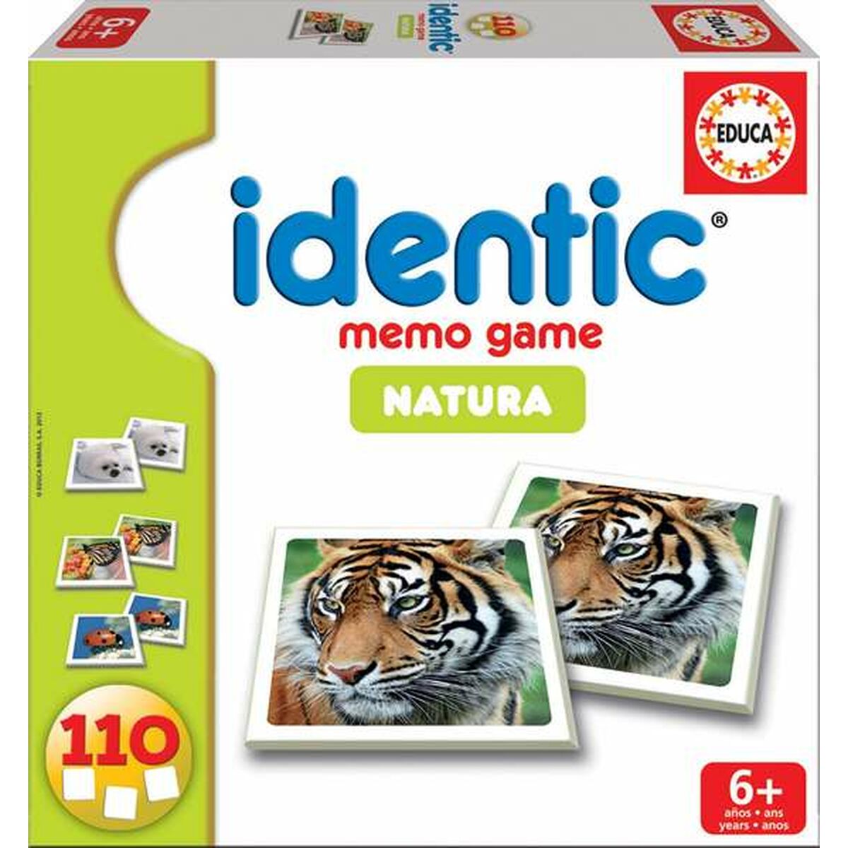 Jeu Memory Educa Identic Natura