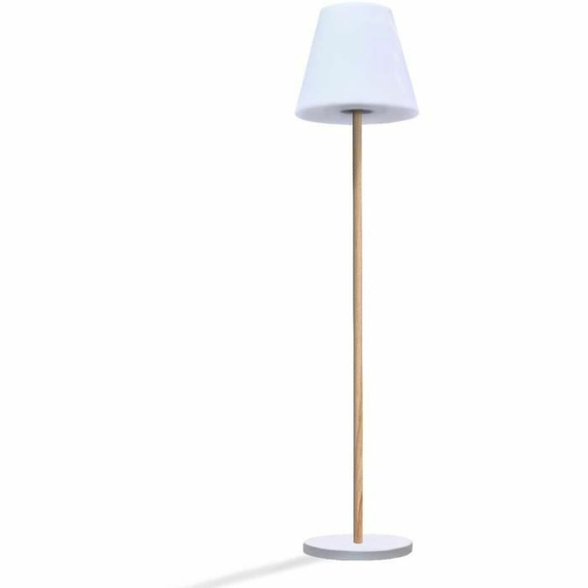 Solcellelampe Lumisky Hvit
