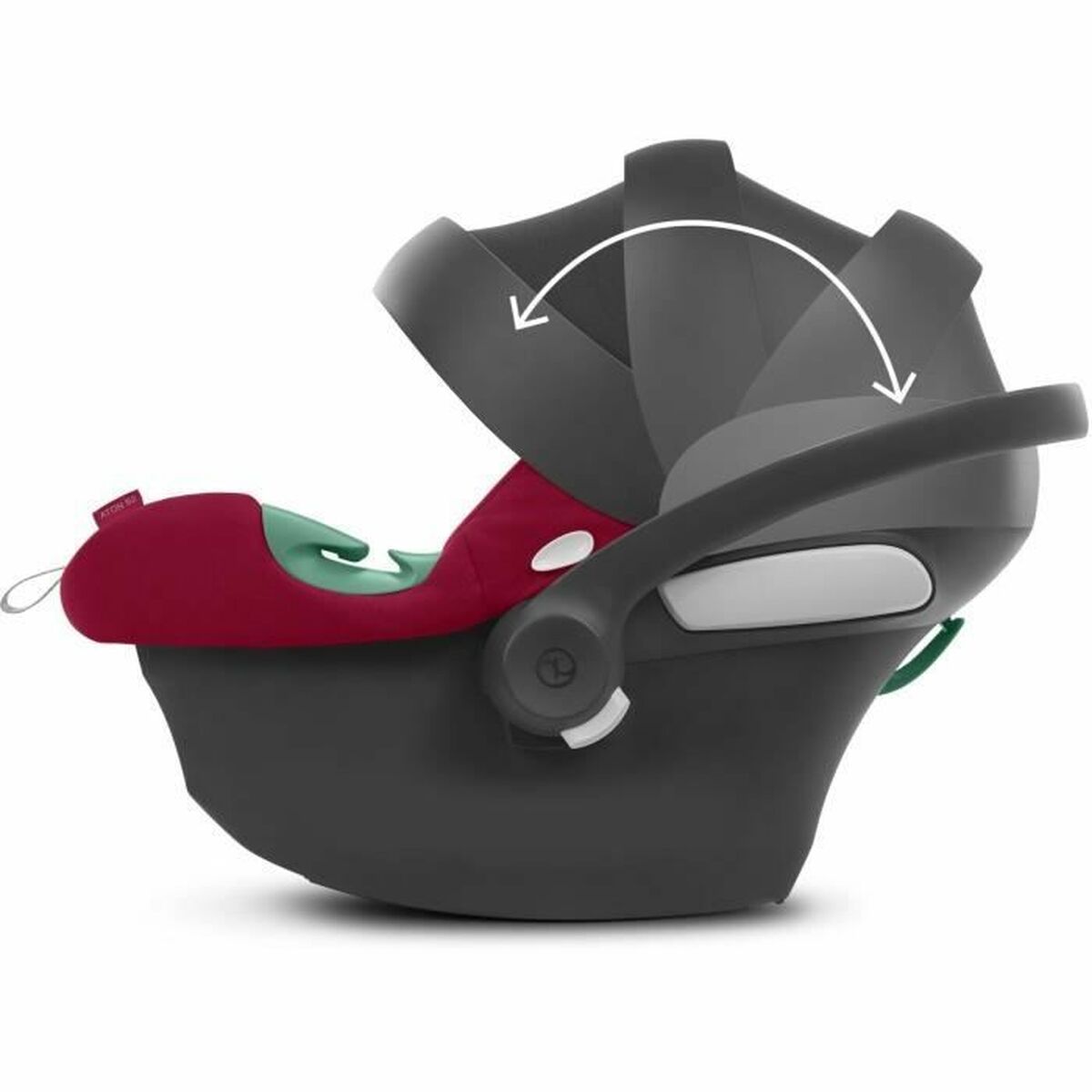 Avtosedež Cybex Aton B2 i-Size Rdeča ECE R129/04 ISOFIX