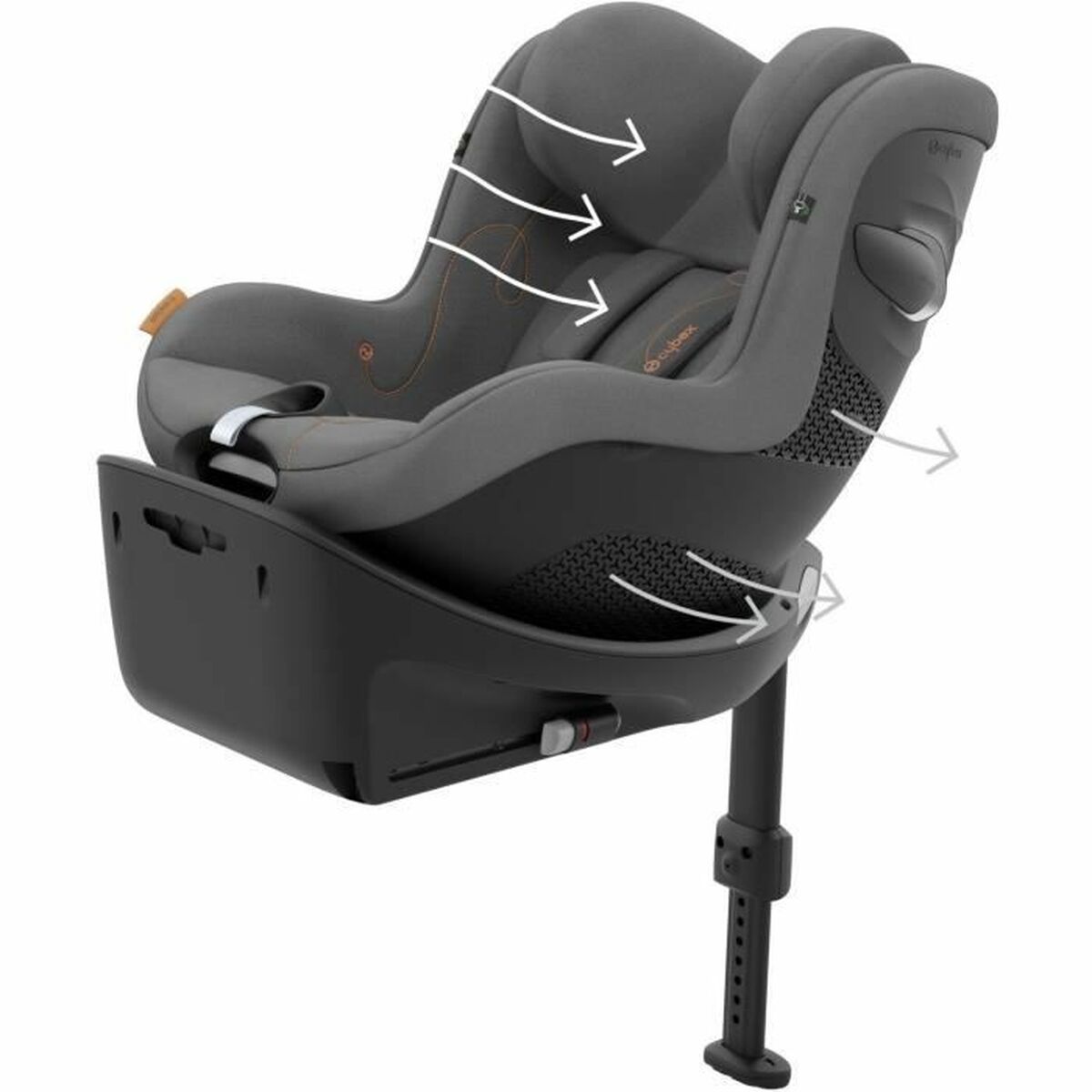Auton Istuin Cybex Harmaa ECE R129/04