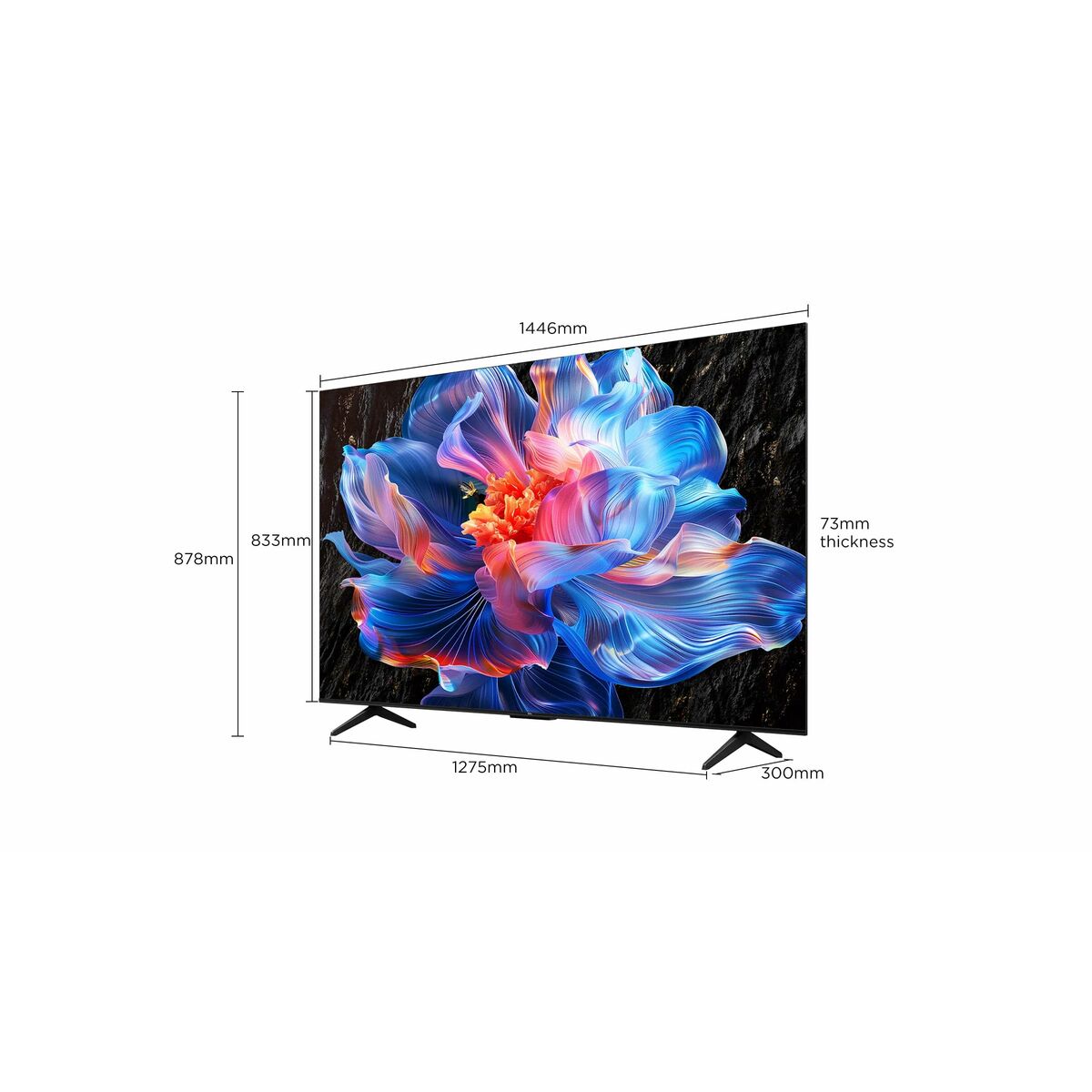 TCL 43P6K 4K Ultra HD 43" LED HDR D-LED (9)