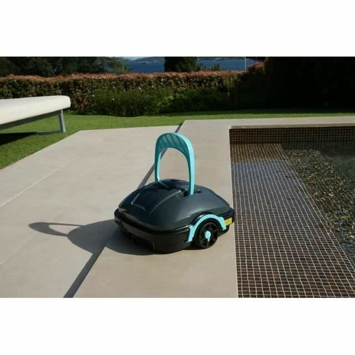 Peldbaseina robots putekļsūcējs