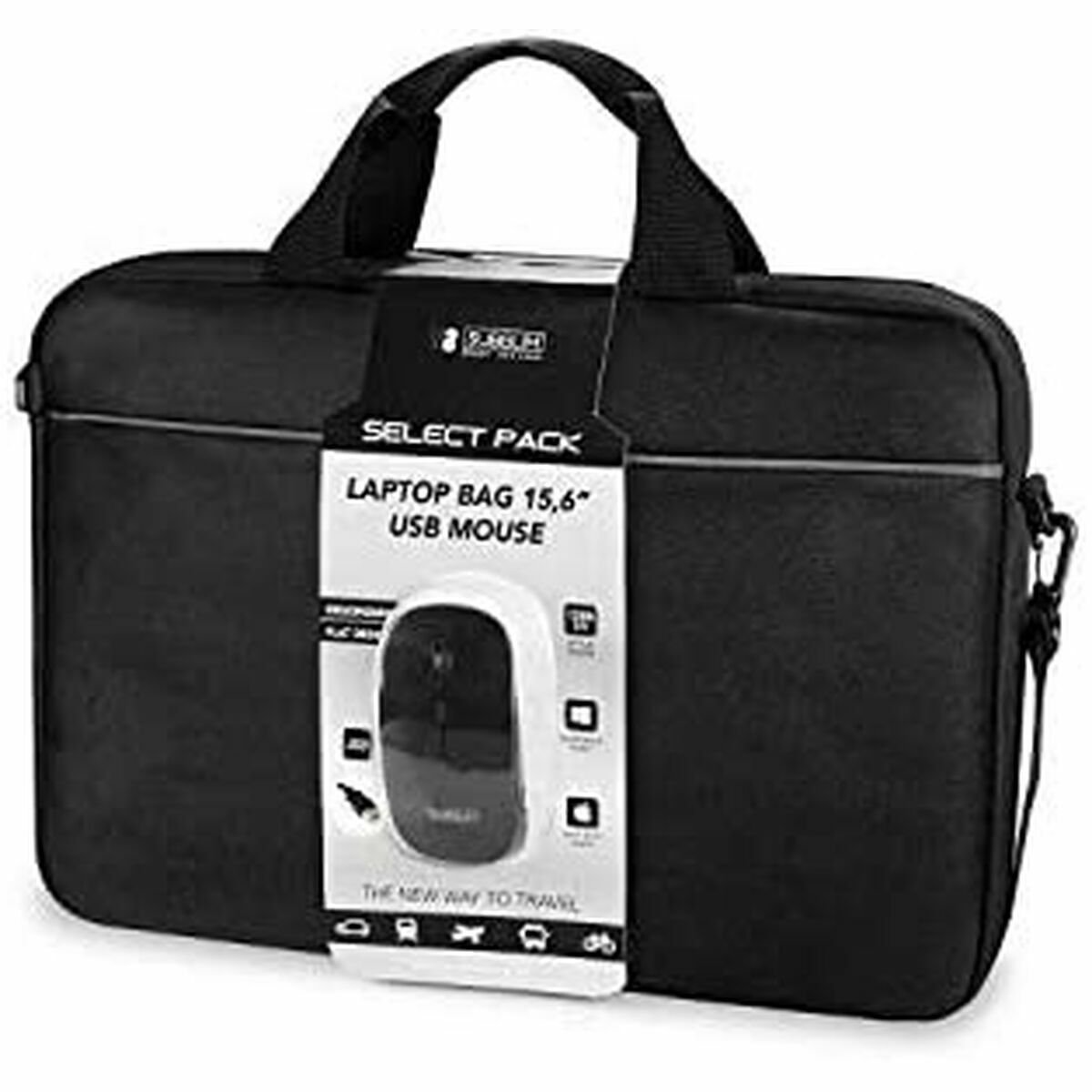 Laptop Case Subblim SUB-LB-2SP0001 Sort 15,6"