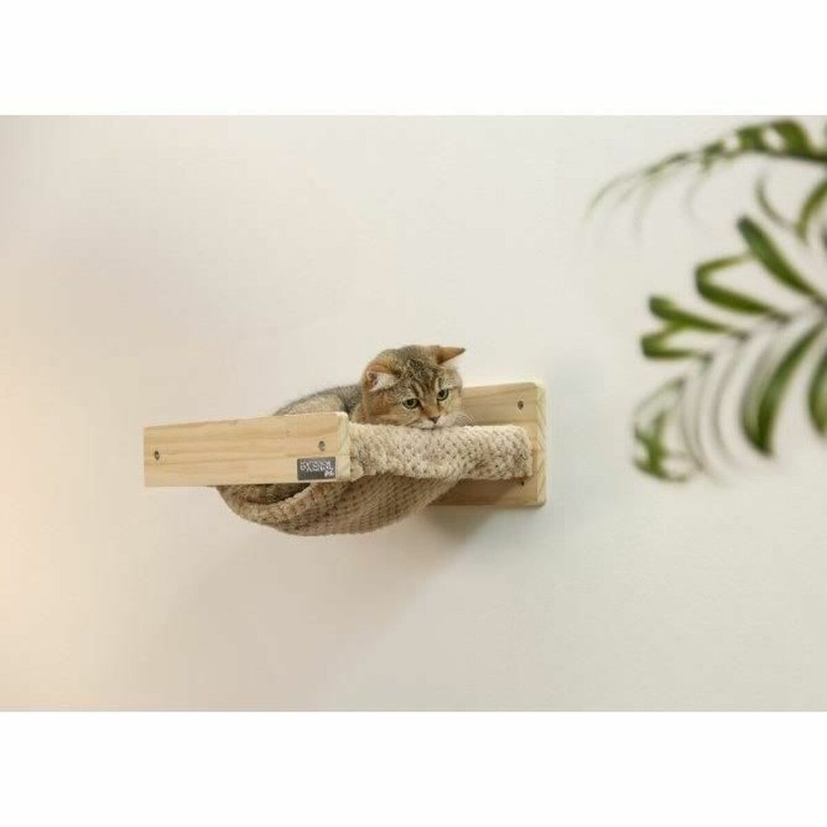 Kattenbed Kerbl TIMBER Beige
