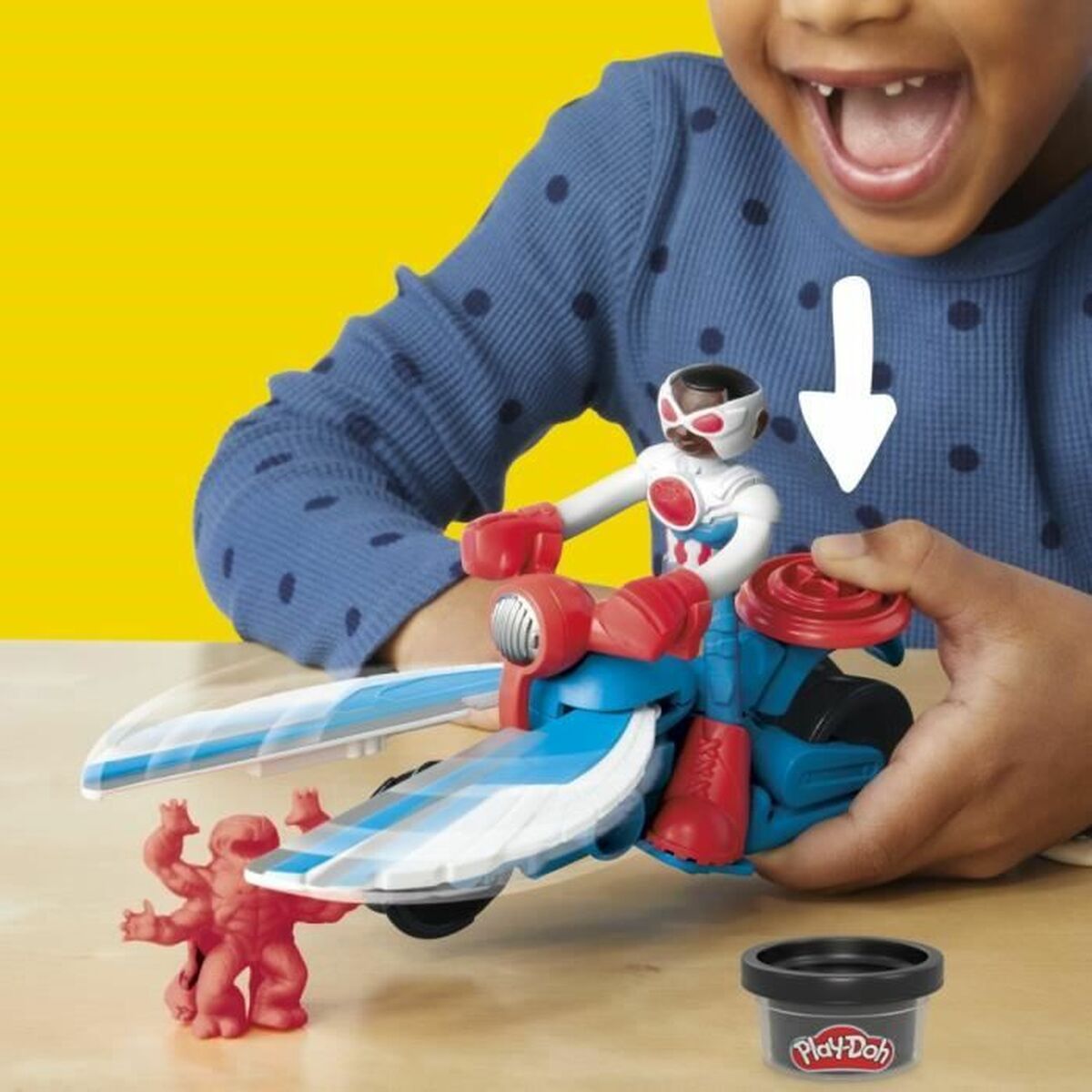 Modellervoks Spil Play-Doh Marvel