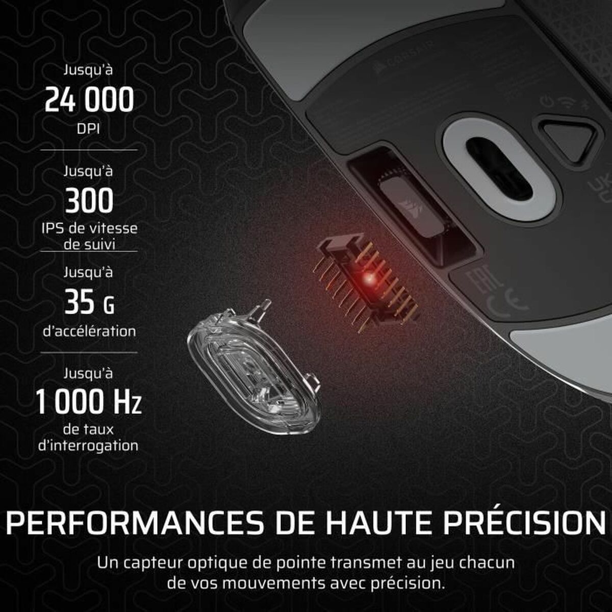 Mouse Bluetooth Wireless Corsair M55