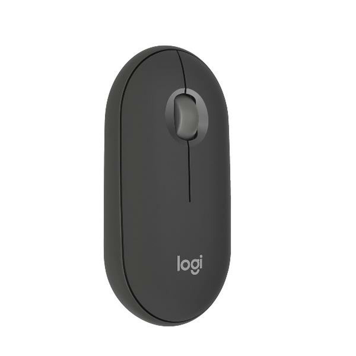 Mouse Bluetooth Wireless Logitech M350S Grafite Acciaio
