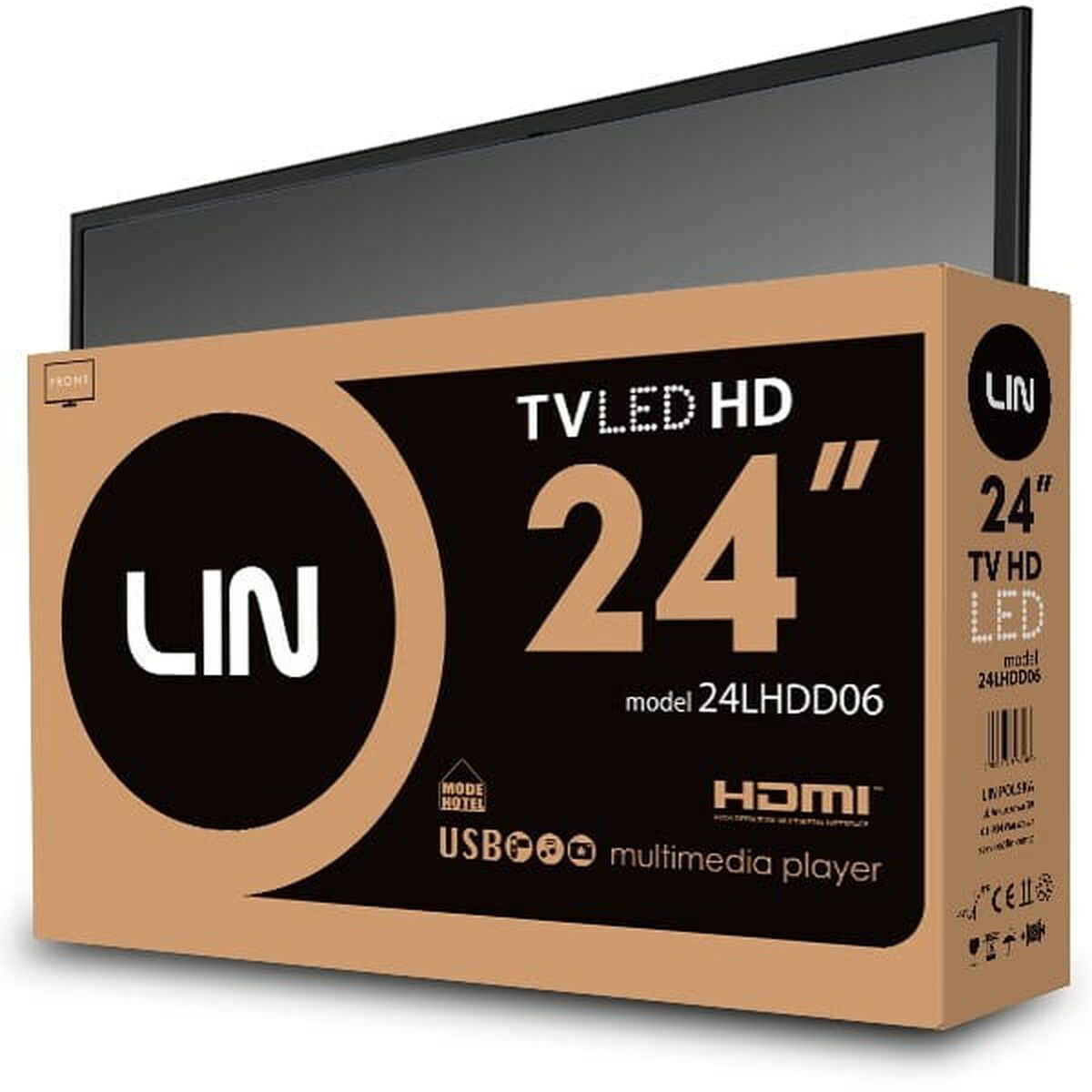 Televisão Lin 24LHDD06 HD 24" LCD