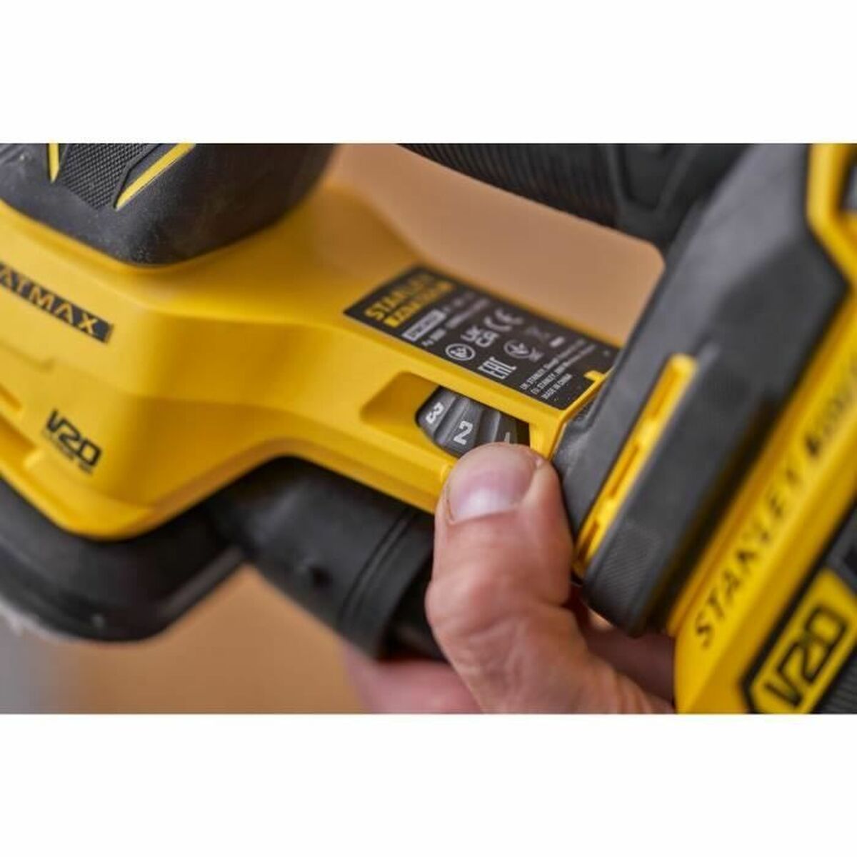 Random orbital sander Stanley