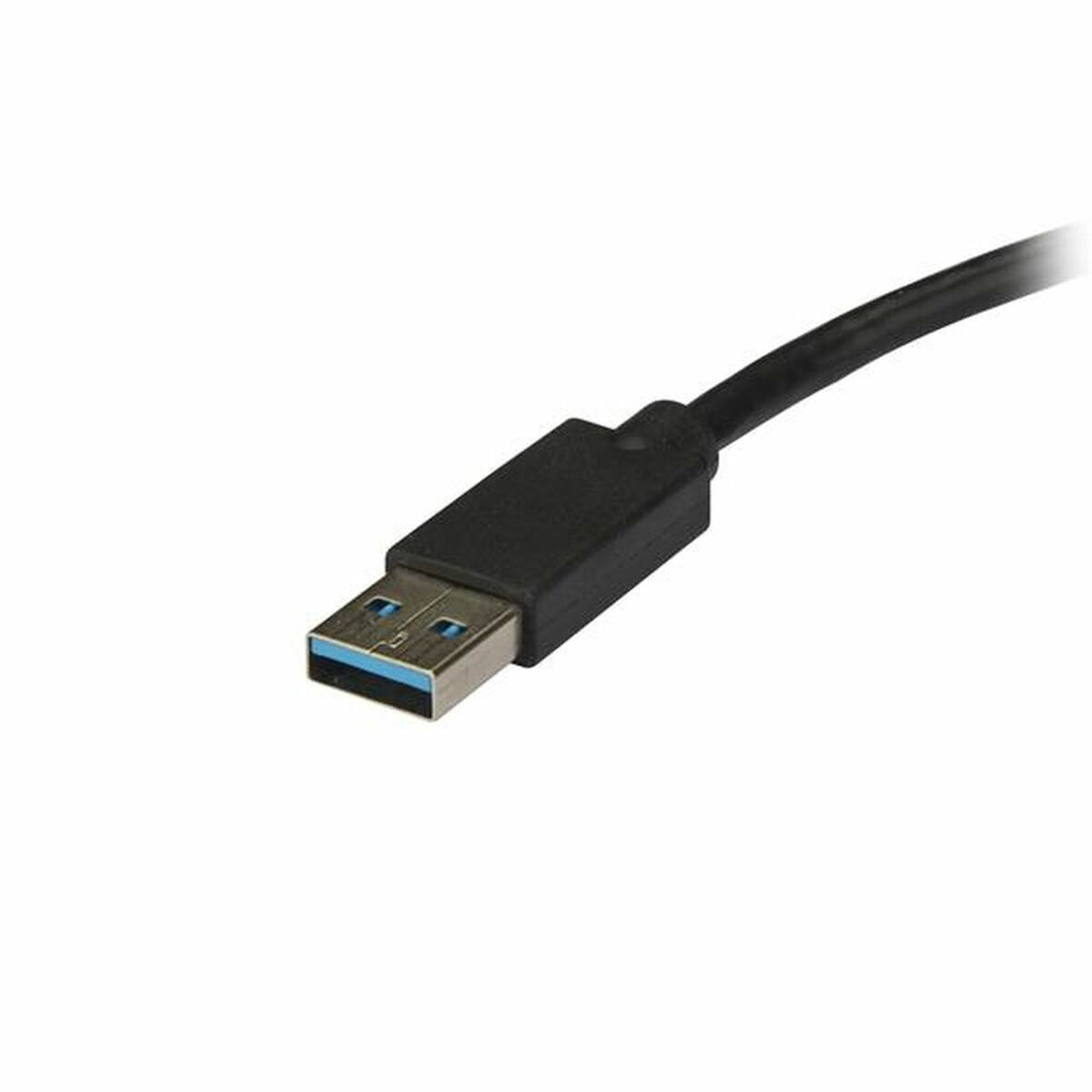 USB Adapteris Startech USB32DPES2 Melns