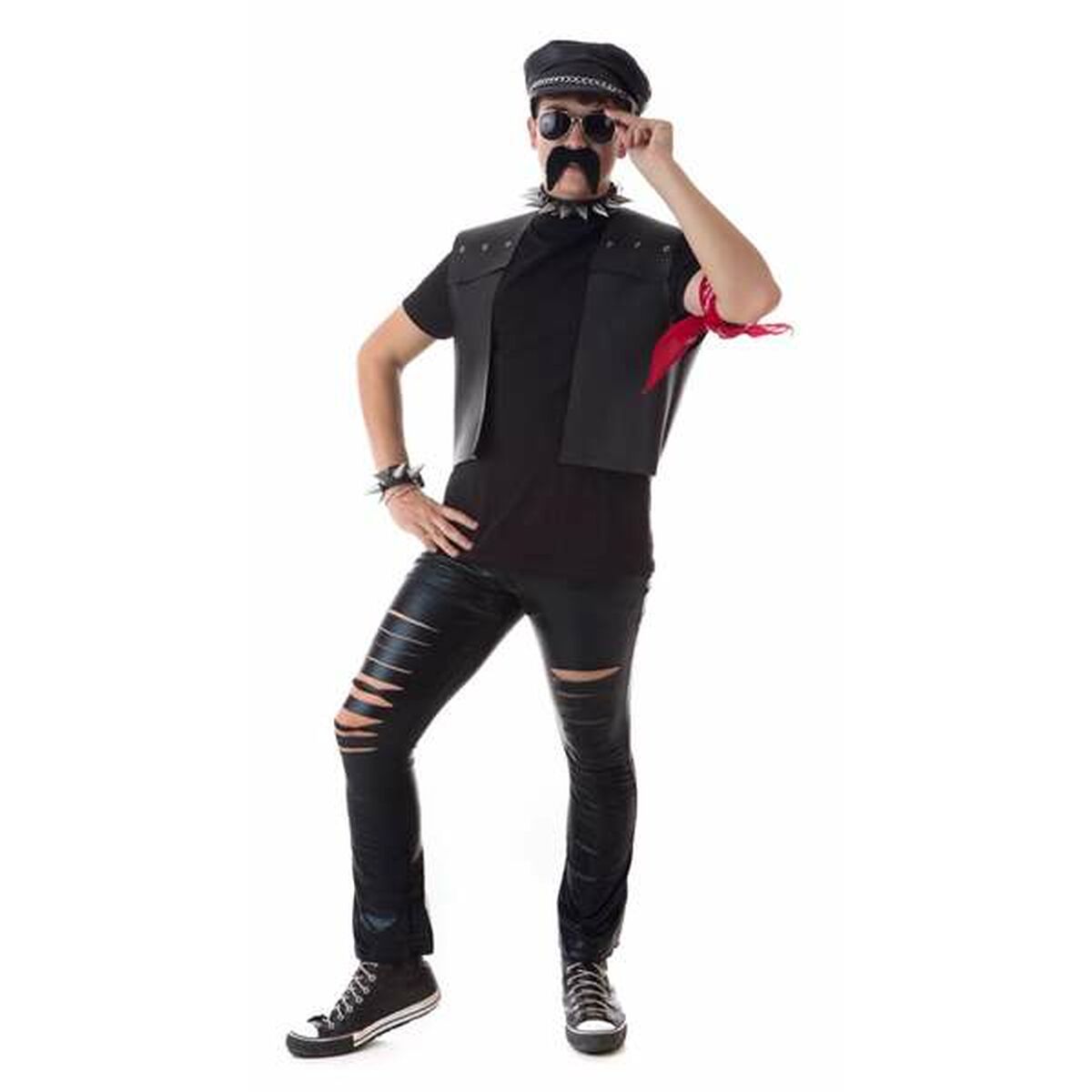Kostume til voksne Sort XL